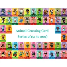 Animal Crossing Card NTAG215 печатная NFC карта совместимая серия 2(от 151 до 200) Выберите из списка