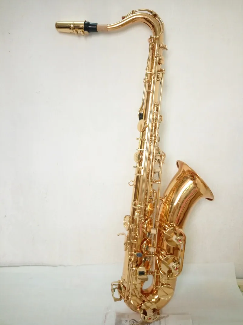 Japan Yanagisawa High quality T901 B flat Tenor Saxophone Musical instrument Sax Gold Lacquer blue Super play Free Shipping 2018 japan yanagisawa new tenor saxophone t 992 b flat tenor saxophone gold key yanagisawa sax with accessories professionally