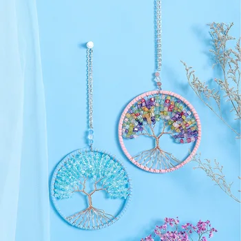 

Handicraft big tree of life act dream cather article lives home hang birthday originality gift novel and practical