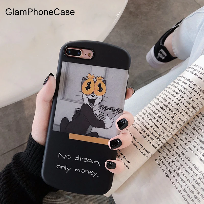 Забавный чехол GlamPhoneCase с кошкой для iPhone XS Max XR X 8plus 8 7plus 7 6S/6 Plus милый мультяшный