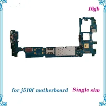 Завершенный разблокированный для samsung galaxy j5 j510f материнская плата вся функция Замена используемая материнская плата с полными ЧИПАМИ логическая плата