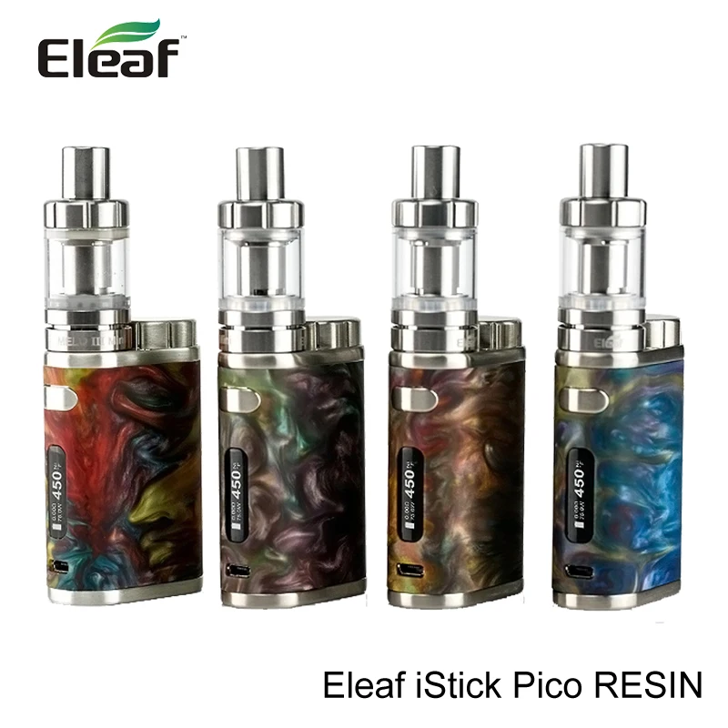Горячая продажа Eleaf Istick Pico Kit 100% оригинальный ISTICK PICO 75 Вт iStick полимерный мод с melo 3