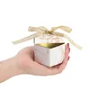 OurWarm 10/20pcs Marbling Wedding Candy Box Thank You Box for Guest Baby Shower Birthday Gift Box Favors Event Party Supplies ► Photo 3/6