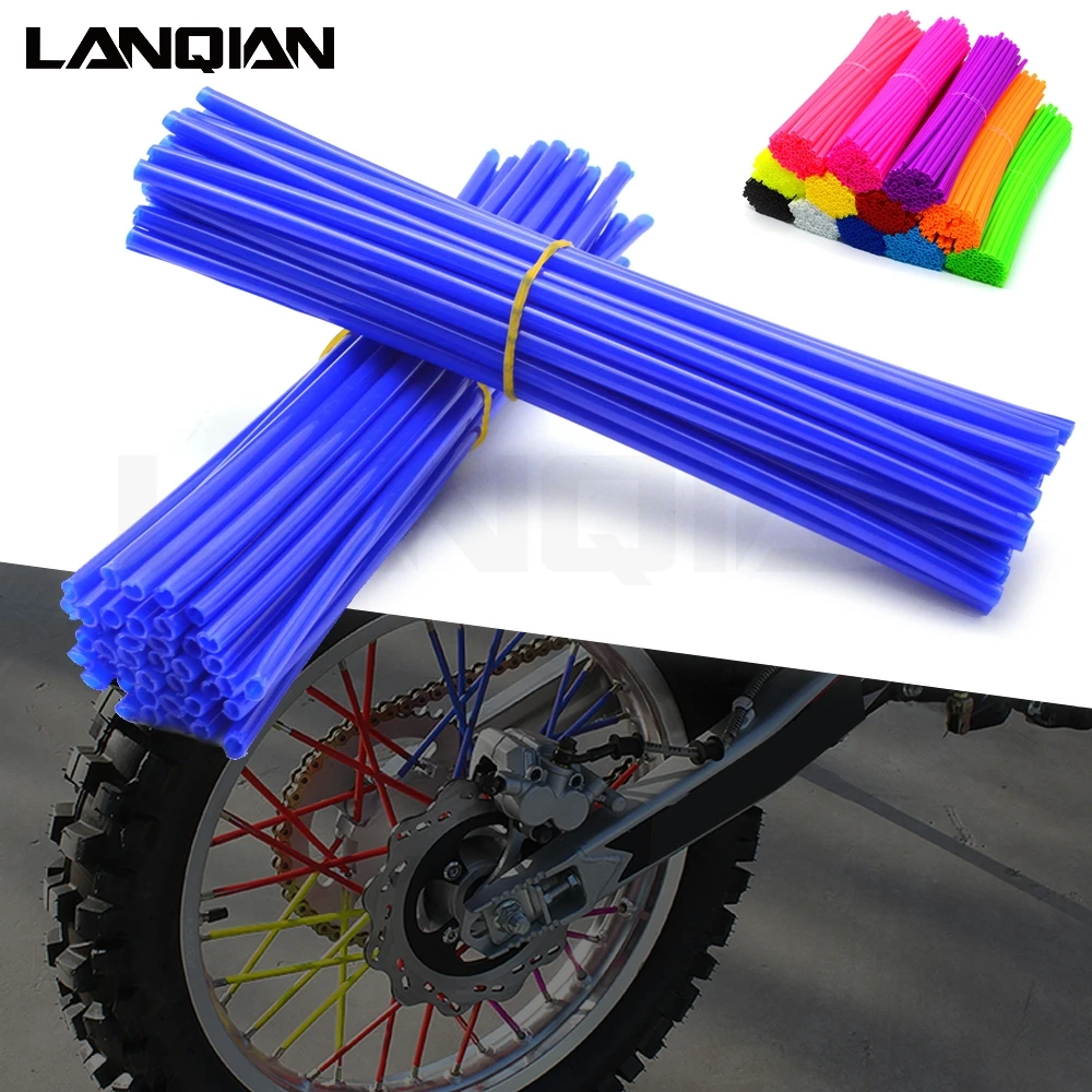 Motorcycle Dirt BikeEnduro Off Road Rim Wheel spoke skins For YAMAHA YZ80/85 YZ125/250/250F/426F/450F/250X/250FX/450FX WR250/450 |