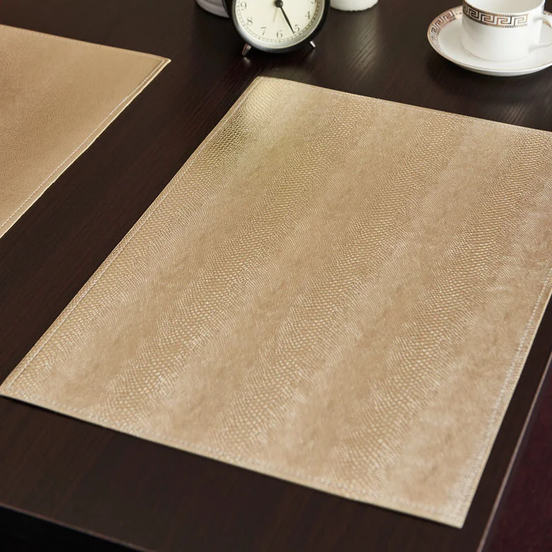 High Quality Placemat Leather Table Mats For Dining Absorption