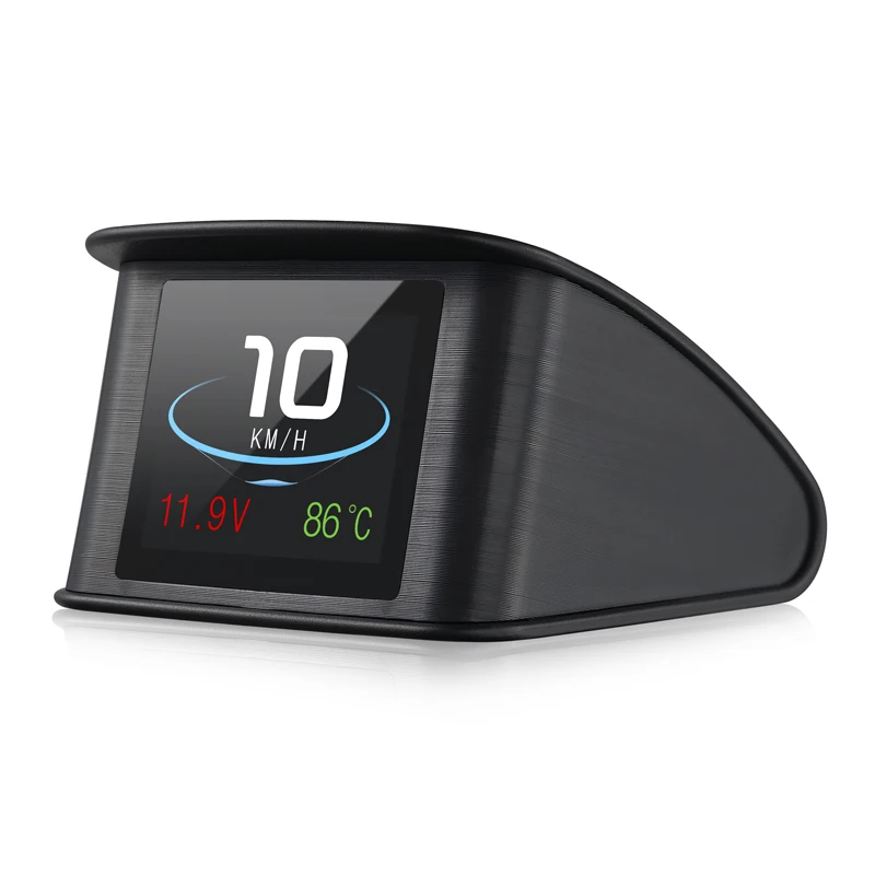 Автомобиль OBD Hud Дисплей Скорость проектор Цифровой Скорость ometer Дисплей расход топлива Температура OBD2 EUOBD датчик диагностический инструмент