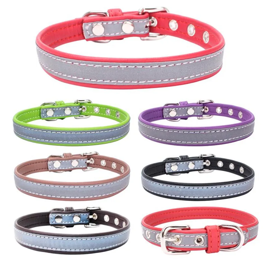 New Dogs Collars 1PC High Quality Exquisite Adjustable Reflective