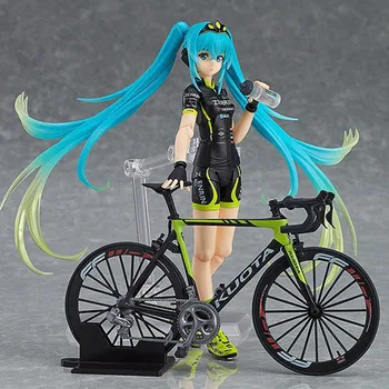

Anime Hatsune Miku figma 307 Racing Miku 2015 TeamUKYO Support ver. PVC Action Figure Collectible Model Toys for gift