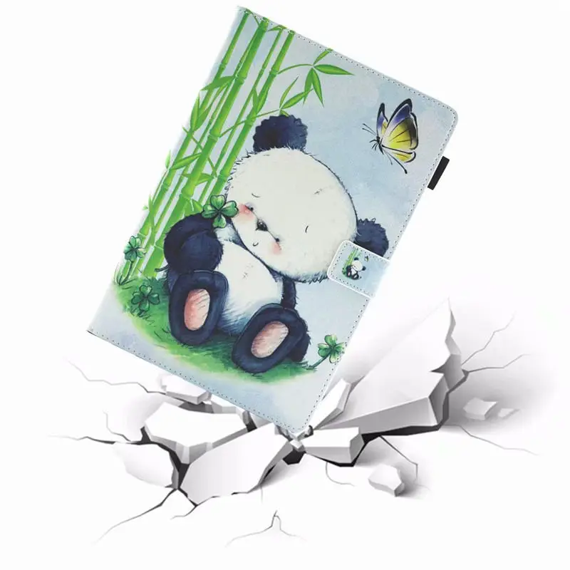 Тонкий чехол с рисунком для huawei MediaPad M5 8," BAH-L09 BAH-W09 BAH-AL00 8,4" Smart Cover принципиально планшеты детей мультфильм кожи