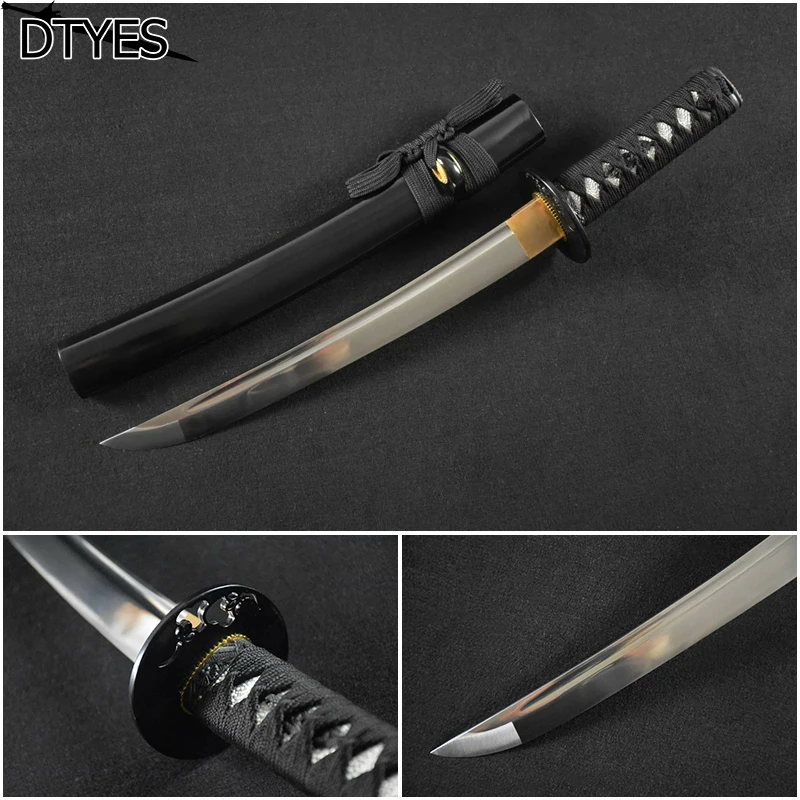 Черный ниндзя мечи самурайский катана меч ручной работы Espada Ninja Катана самрай