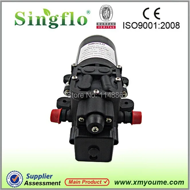 Singflo FL 3203 12V DC 5LPM 100psi 5A маленькие насосы высокого давления для мойки автомобилей и