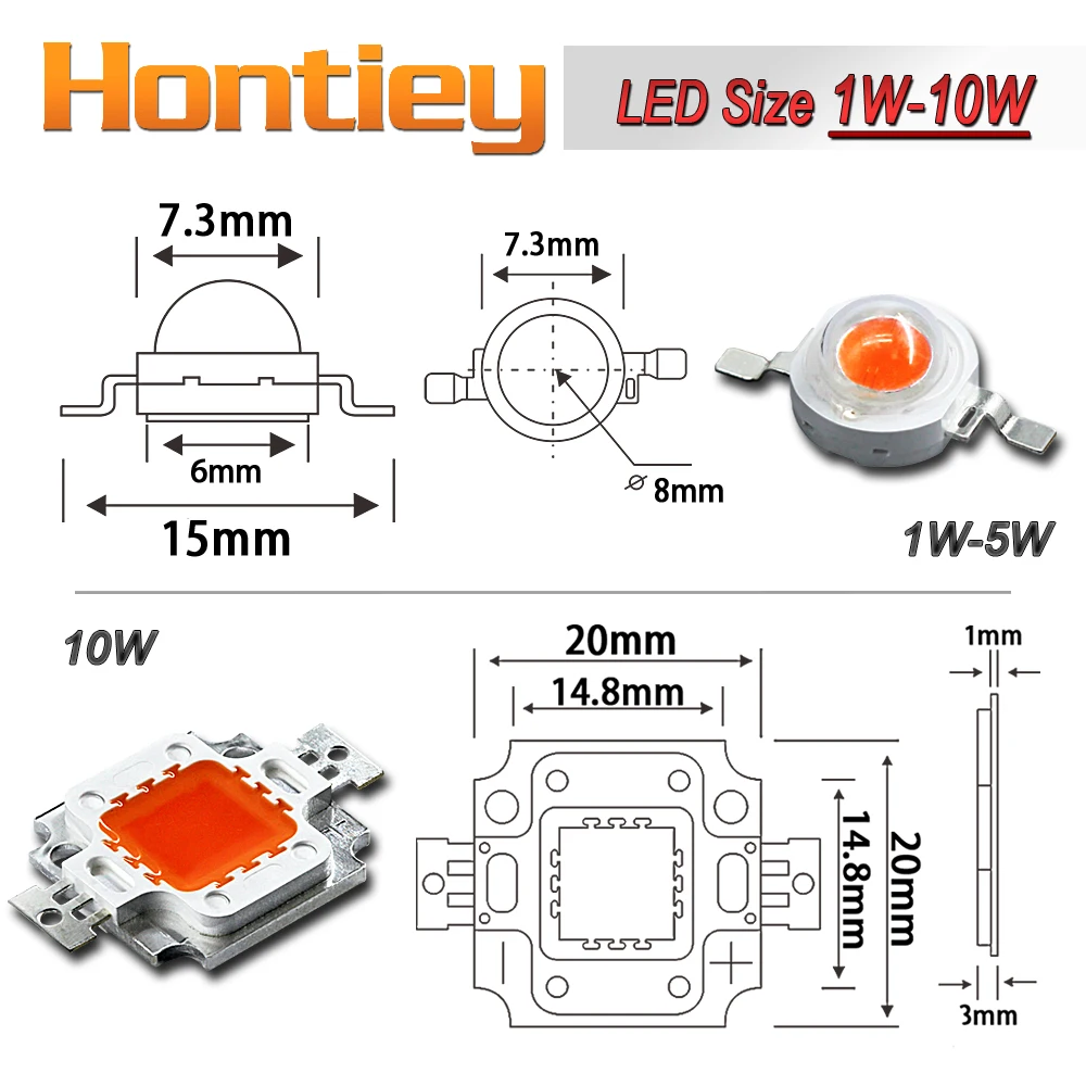 Lâmpadas Led e Tubos lâmpada Product Tipo : High Power Led Chip Growth Light