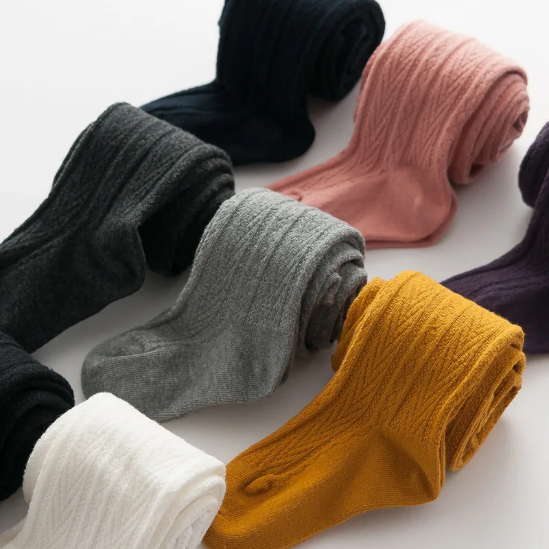 Детские трикотажные хлопковые колготки для девочек|toddler tights|girls pantyhosebaby stockings |