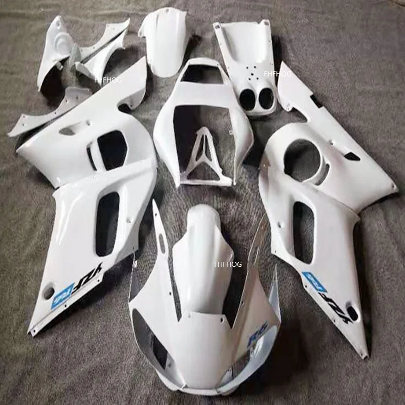 

HOT plastic parts for YAMAHA fairing YZF- R6 1998 1999 2000 2001 2002 white Fit YZF R6 fairings 1998-2002 Cool