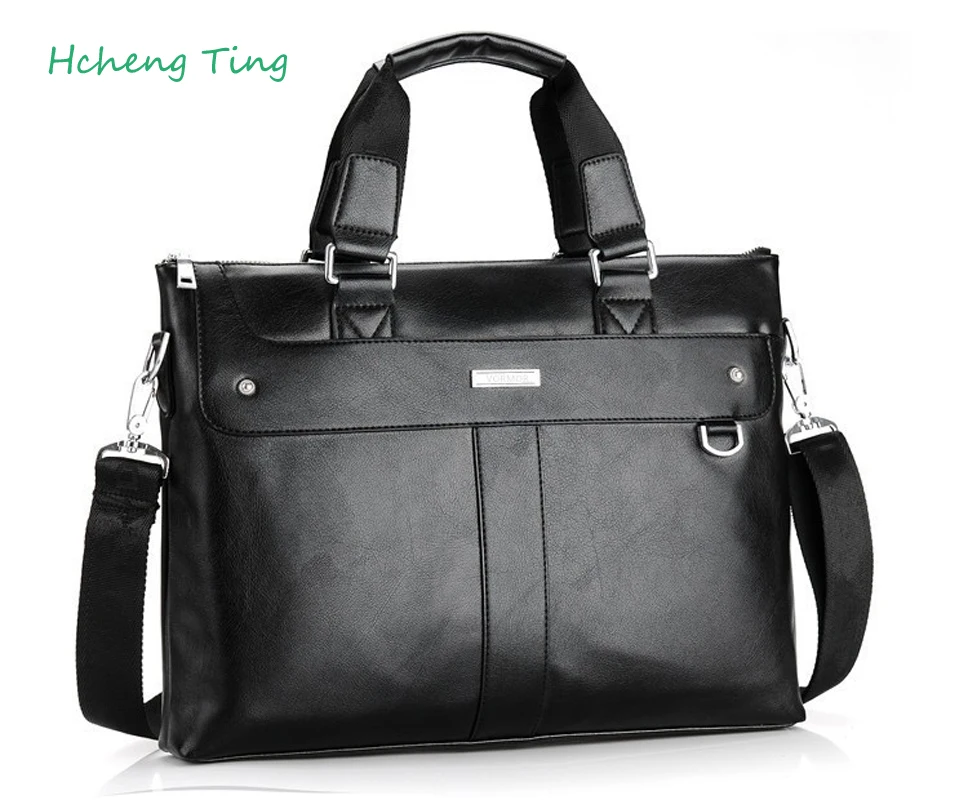 

Brand Men Casual Briefcase Business Shoulder Bag Leather Messenger Bags Computer Laptop Handbag Bag Men's Travel Bags