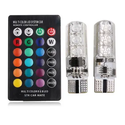 multicolor led system car remote control