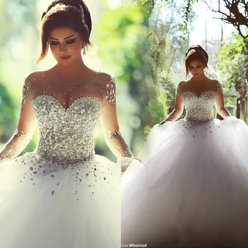 Vintage Wedding Dresses Sweetheart Neckline