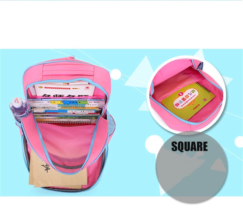 Новинка; детские школьные сумки для девочек; ортопедический Детский рюкзак; рюкзаки для начальной школы; школьный ранец; Mochila Infantil; на молнии