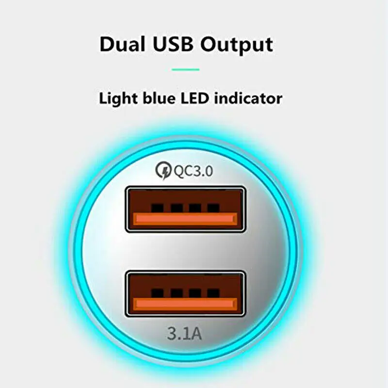 3.1A 5V двойной зарядное устройство USB универсальный телефон быстрое зарядное устройство для iphone Xiaomi samsung планшет