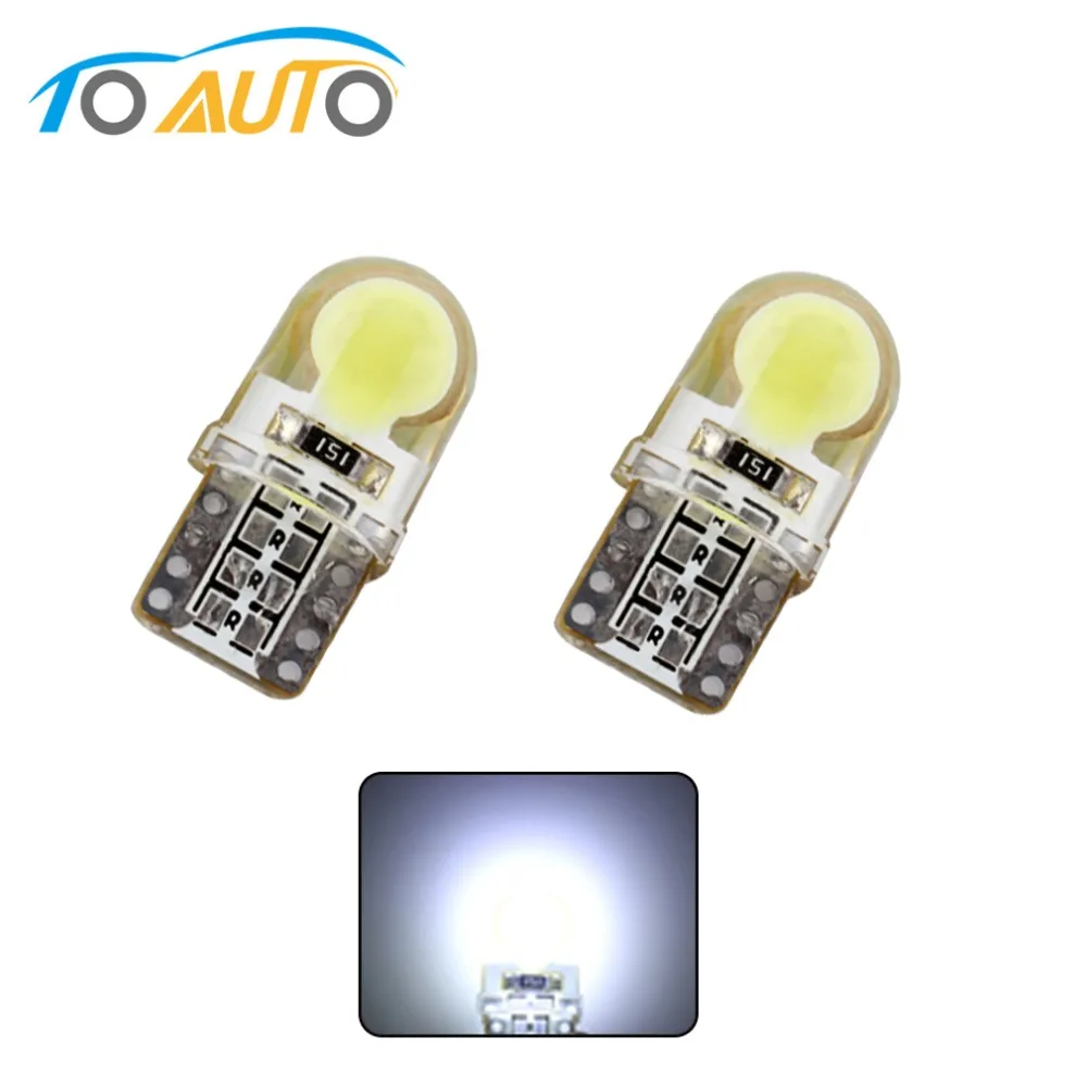 Авто T10 W5W 194 ED 168 COB кварцевая Автомобильная супер яркий поворот боковой номерной