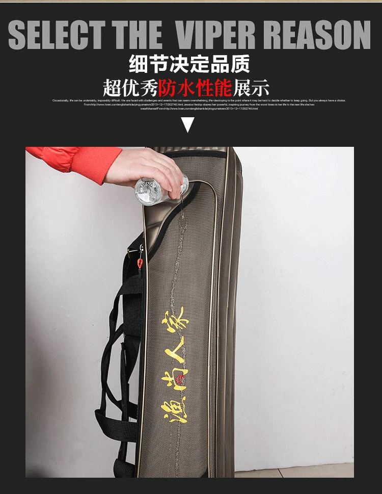 Bolsas de Pesca Bolsa de Pesca Vara de Pesca 2020 ao ar 100cm à Prova Novo Livre Camadas Mais Grosso 80cm 90cm Dwaterproof Água A196 3 6 100cm à prova dwaterproof água saco de pesca vara de pesca a196