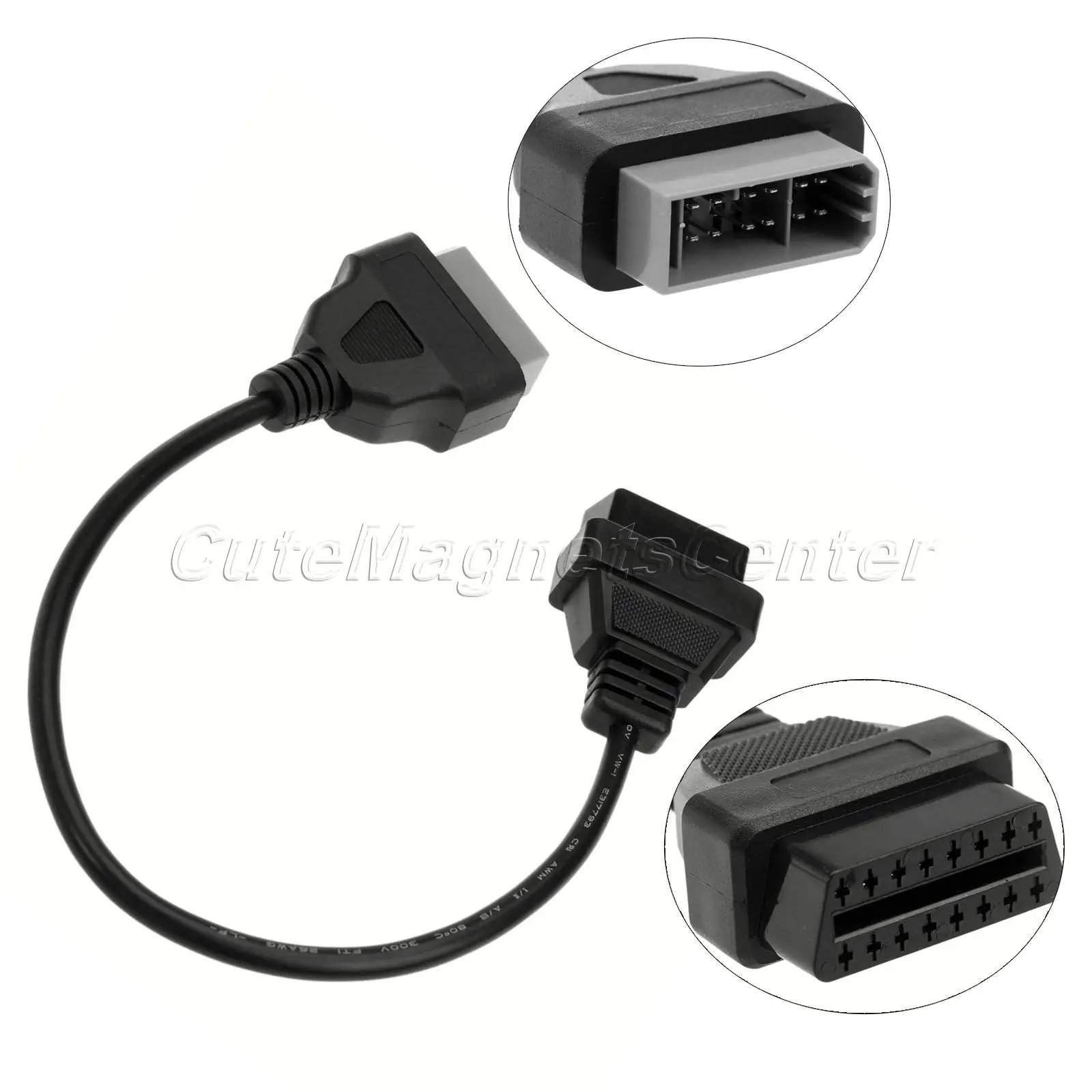 Профессиональный диагностический разъем mtsooning для Nissan 14Pin штекер 16Pin OBD2 Женский