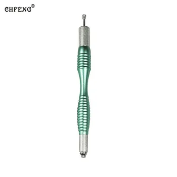 

Permanent Makeup Tattoo Pen Manual Dual-head Pen Eyebrow Lip Eyeliner Microblading 3D Embroidery Kits with 20Pcs Makeup Needles