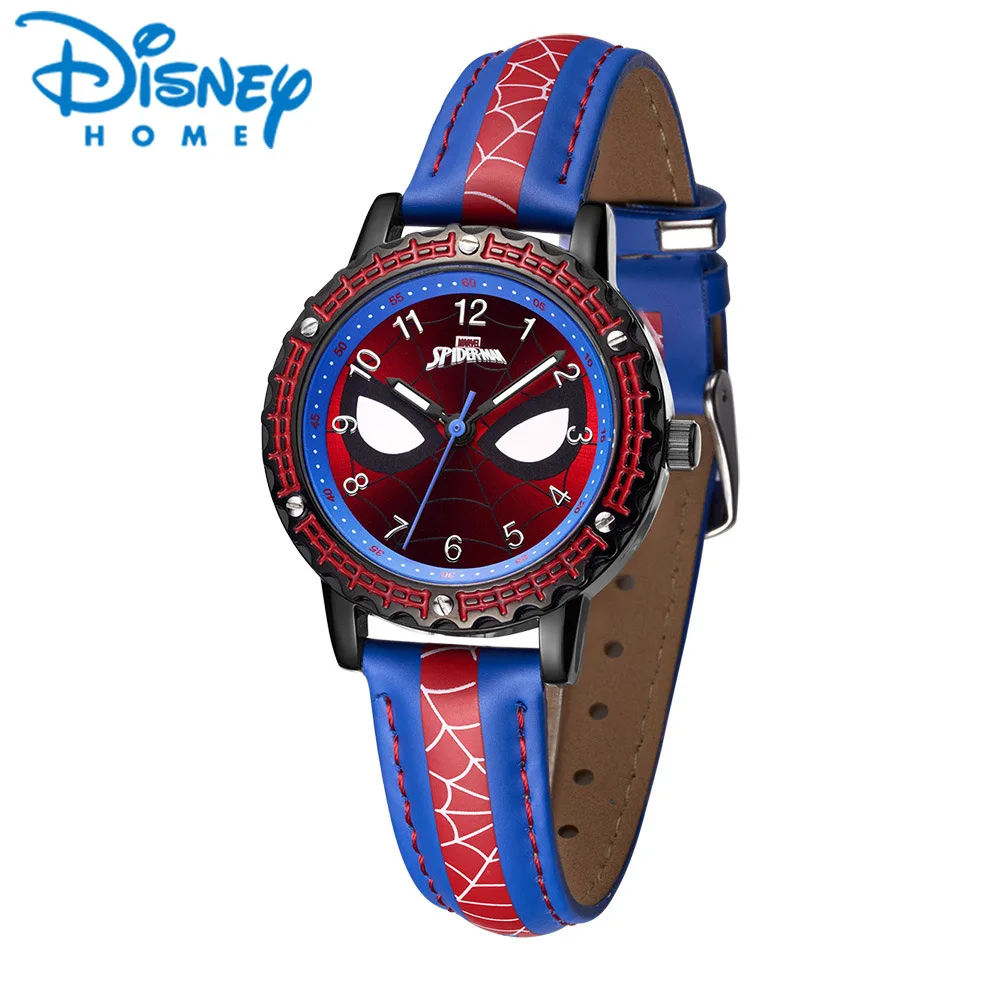 

Disney Boys Spiderman Watch Marvel Cartoon Watches for Boys Children Student Quartz Kids Wrist Watch