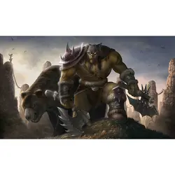 Лучшее качество 2 мм толщиной Таблица Pad игры WOW rexxar Playmat, настольные игры также можем напечатать Пользовательские Фотографии