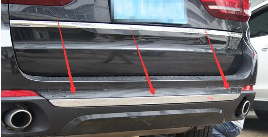 4pcs Door Sill Scuff Plate Guards Trim For BMW X6 F16 2014-2018 X5 F15 2014-2018