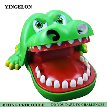 

YINGELON Antistress Prank Series Crocodile Game Funny Interactive Dog Puzzle Toys For Children Anti Stress Kid Toy 4 Year Old