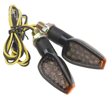 

New High quality 2PCS Motorcycle Turn Signals Light Motorcycles Turn Signal Flashing Indicator Tail Stop Signal