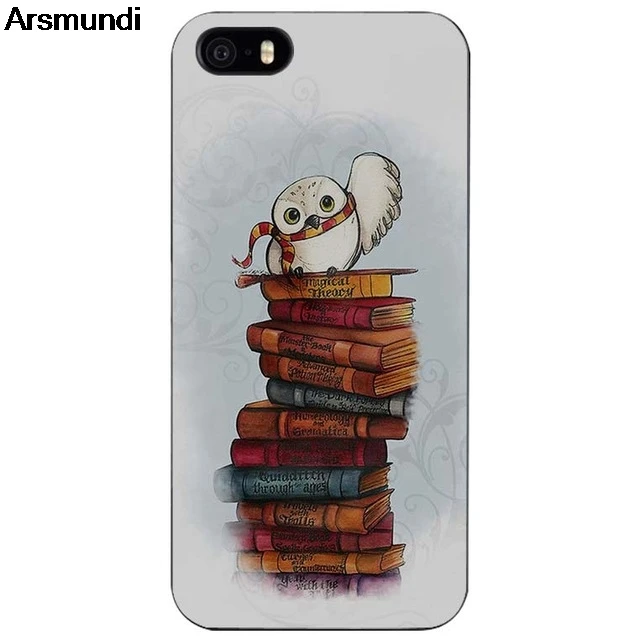 Arsmundi чехол для телефона Potter s для iPhone 4S SE 5S 6S 7 8 Plus X XR XS Max чехол из мягкого ТПУ резины силикона - Цвет: Розовый