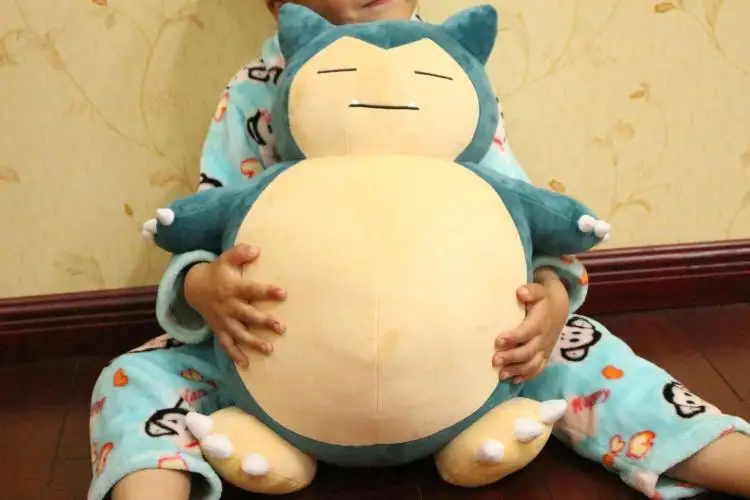 50 см/1,1 кг аниме центр Jumbo Snorlax Мягкая кукла плюшевые детские игрушки PP Хлопок рождественские подарки