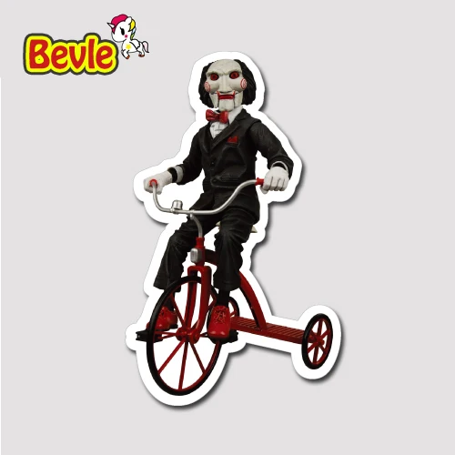 

Bevle 1344 Movie Saw 3M Sticker Waterproof Laptop Luggage Fridge Skateboard Car Graffiti Cartoon Tide Sticker