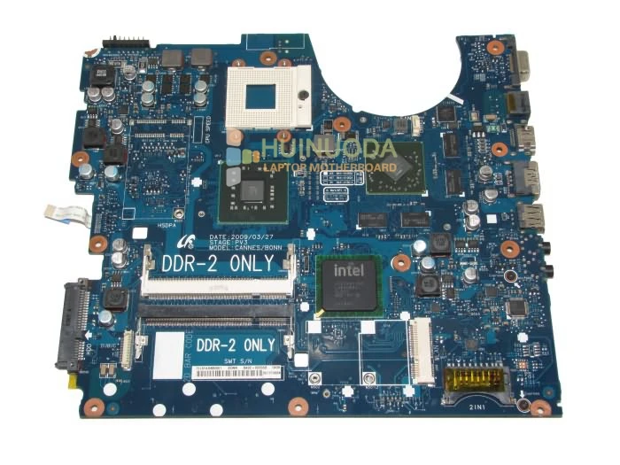 NOKOTION материнская плата для ноутбука samsung R520 R522 R620 основная плата BA92-05556A pm45 DDR2 с ATI графическая карта процессор