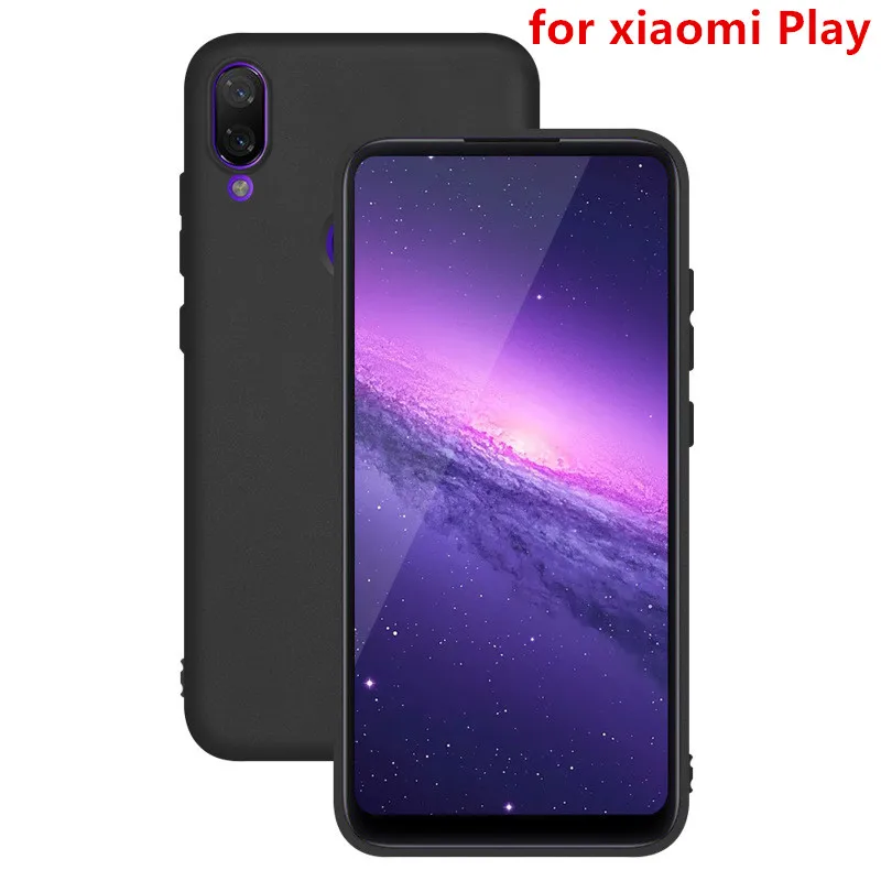 Для Xiaomi Play мобильный корпус шлифовальный прозрачный конфеты для ТПУ Твердый