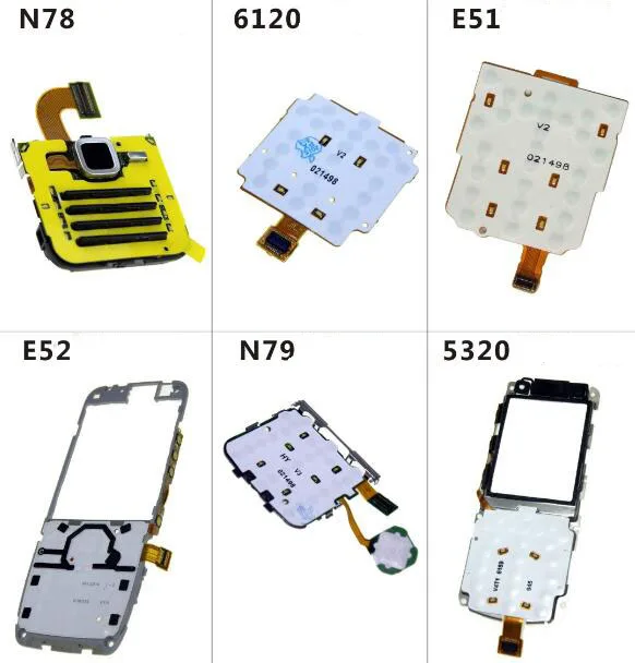 Оригинальный новый для Nokia N78 6120 E51 E52 N79 5320 клавиатуры Клавиатура Flex ленточный