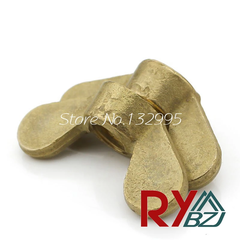 Латунная гайка M4 M5 M6 M8 M10 M12 ручная Поворотная бабочка|wing nuts m4|butterfly nutwing nut |
