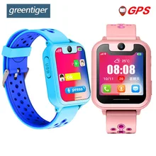 Greentiger S10 Smart Kids Watch GPS Tracker SOS Call back SIM Location Device Camera for Baby Safe Children Smart Watches