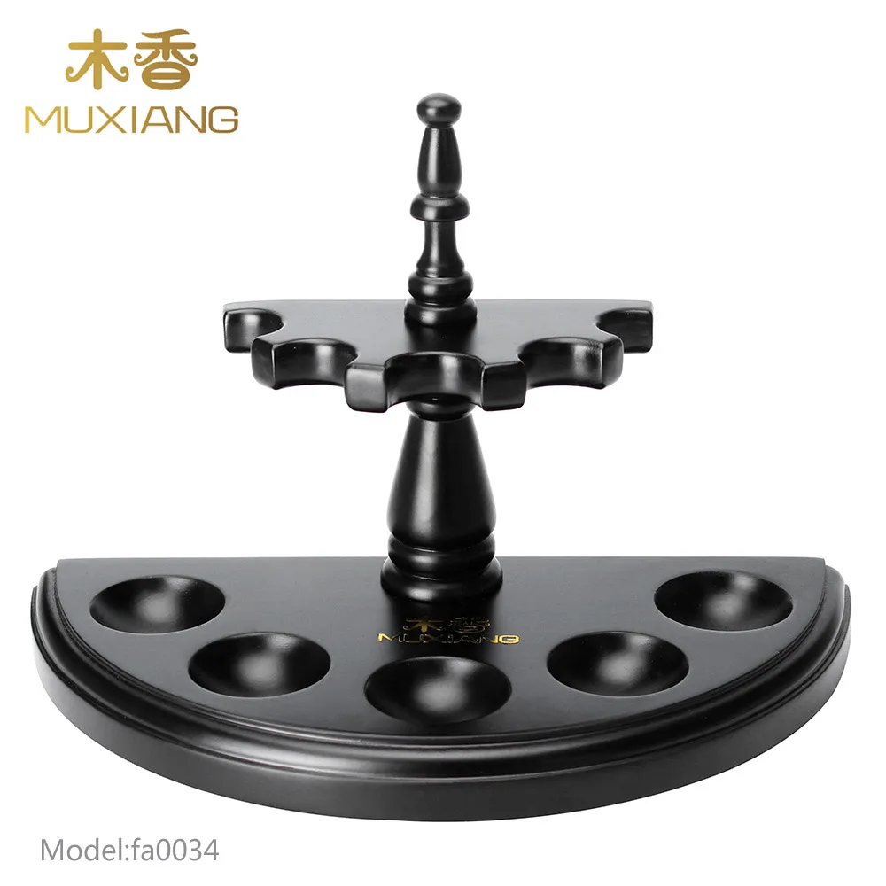 Muxiang Accessori Per Tubi Di Fumare 5 Pipe Rack Half-Rotonda Romanica Stile Più Sicuro E Più Pratico Di Tabacco Tubo Di Fumo Stand Fa0034