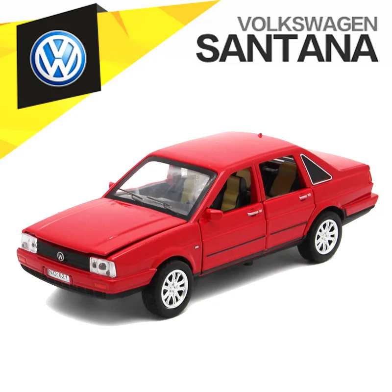Модель литая в масштабе 1:32 VW Santana металлический автомобиль для мальчиков детский
