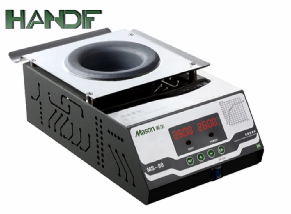 

400W Round tin lead-free soldering pot MS-80 Digital Soldering Pot
