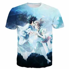 Neueste anime t shirts männer frauen mode t-shirts schwert kunst online t-shirts hipster 3d t-shirt Sao tees tops