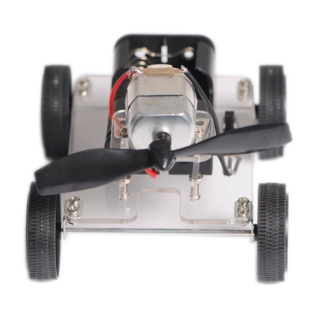 Головоломка мини детский образовательный DIY игрушка с ветром сборный автомобиль игрушки с ветром Интеллектуальный Авто Мотор робот