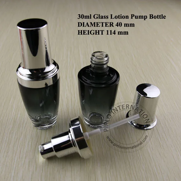Buy Black 30ml Travel Glass Perfume Bottle With Lotion