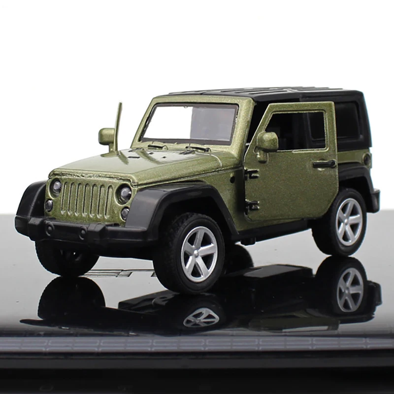 Внедорожный трансформер Jeep Wrangler Diecasts& Toy Vehicles модель автомобиля с коллекцией автомобиля игрушки для мальчика Детский подарок на день рождения