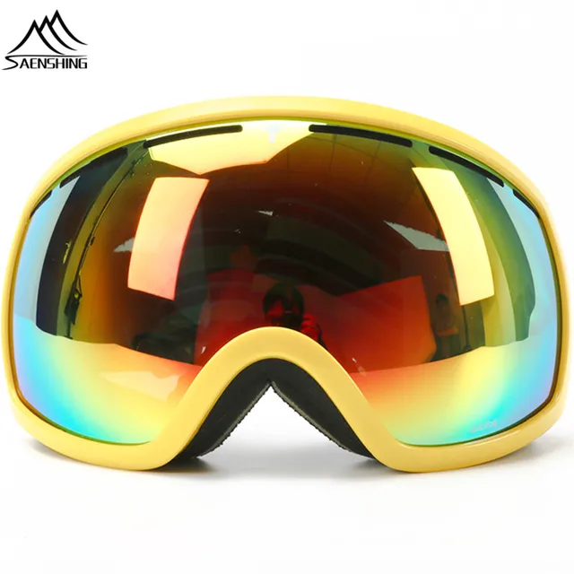 US $14.85 SAENSHING Ski Goggles Men  Women Snowboard Glasses Double Lens Snowboarding Skiing Googles Winter 