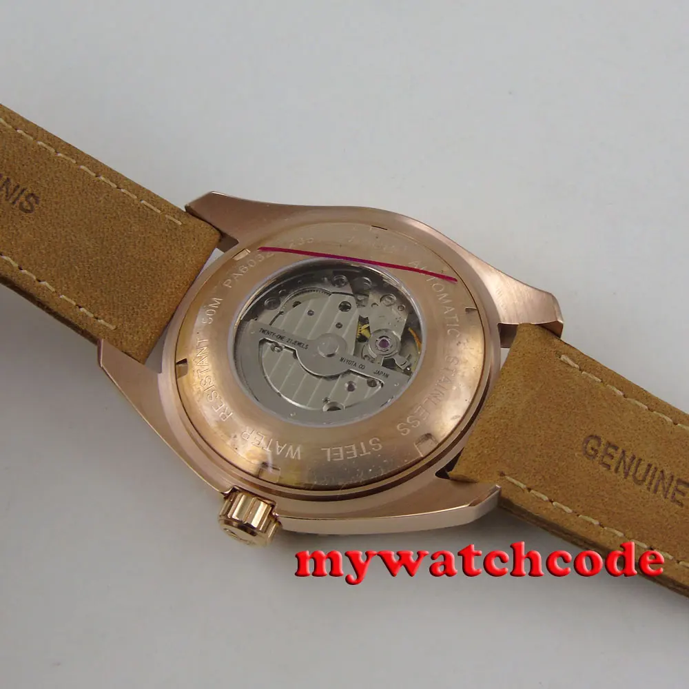 Мужские автоматические часы с чёрным циферблатом 45 мм|watch automatic men|watch menwatch men |