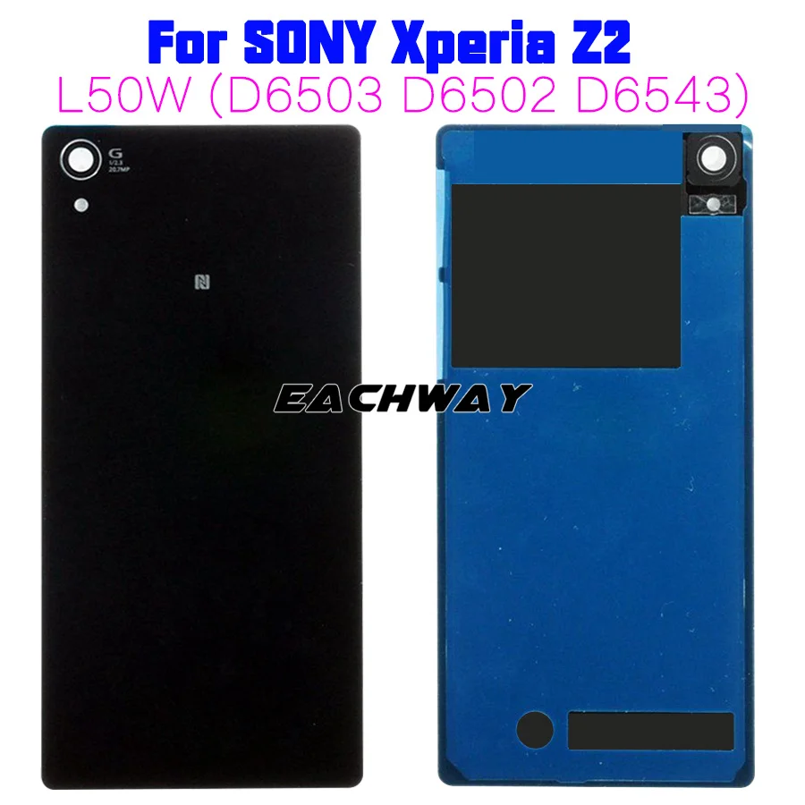 New Rear Door Battery Back Housing Glass Replacement Cover Case For Sony Xperia Z1 Z2 Z3 Z3 Compact Mini With Logo (11)